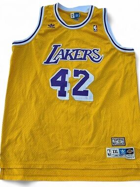 Adidas Hardwood Classics James Worthy Lakers Jersey XXL